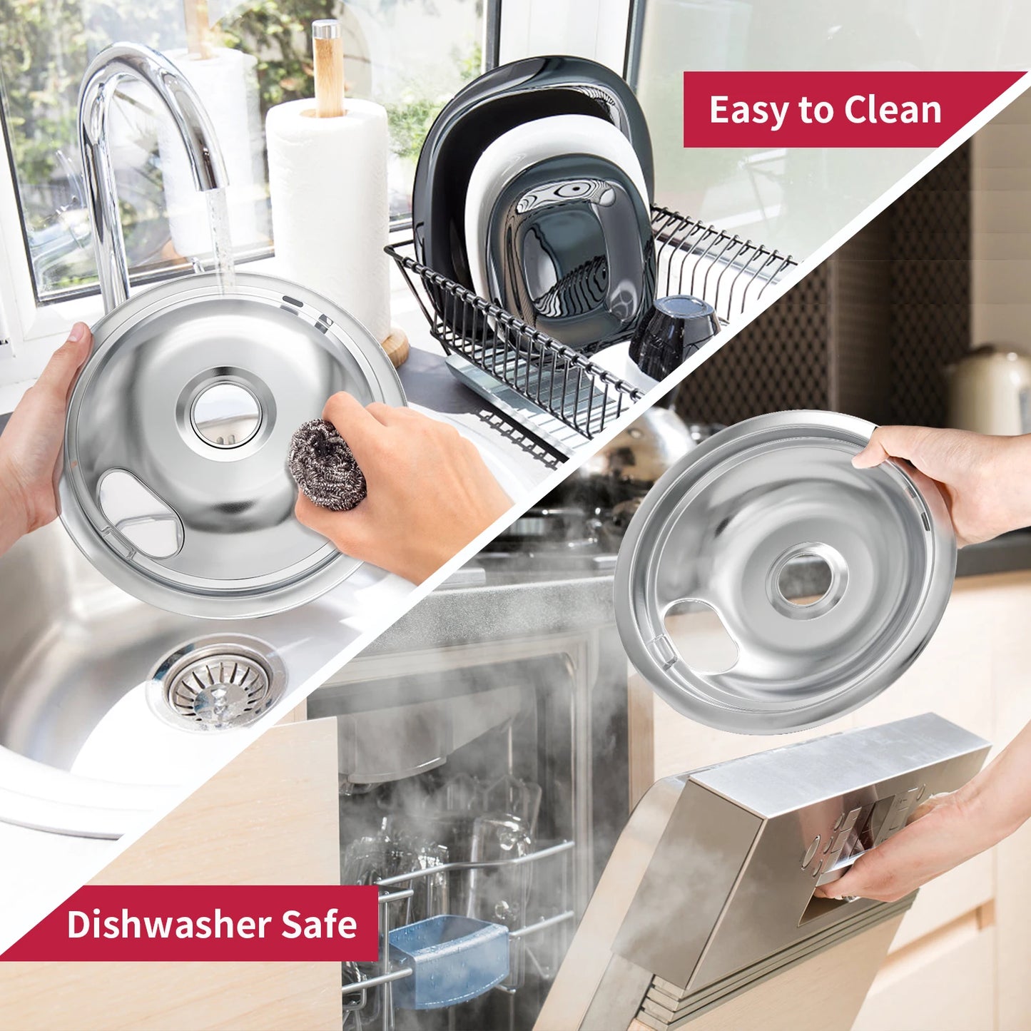 Stove Burner Drip Pans