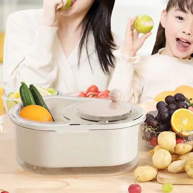 Vegetable Fruit Cleaning Spinner
