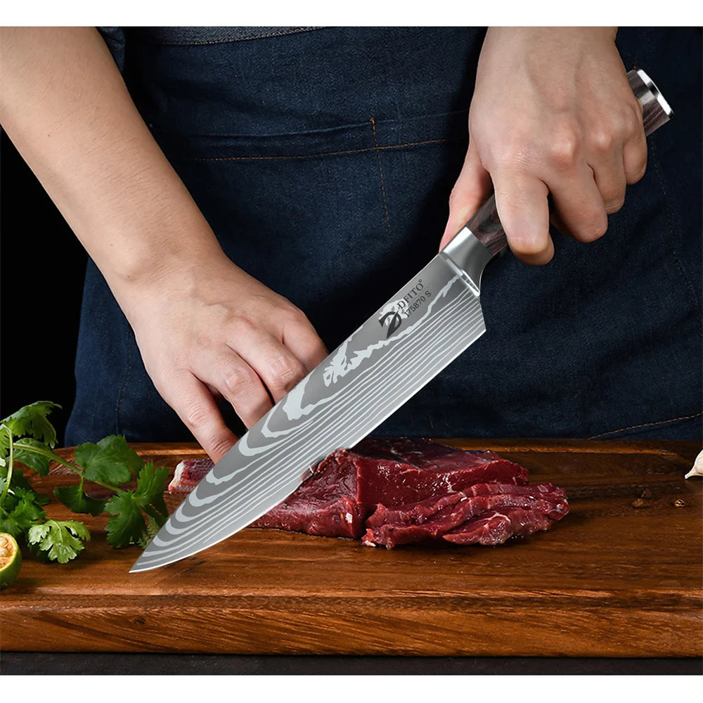 8pcs Kitchen Knife Set