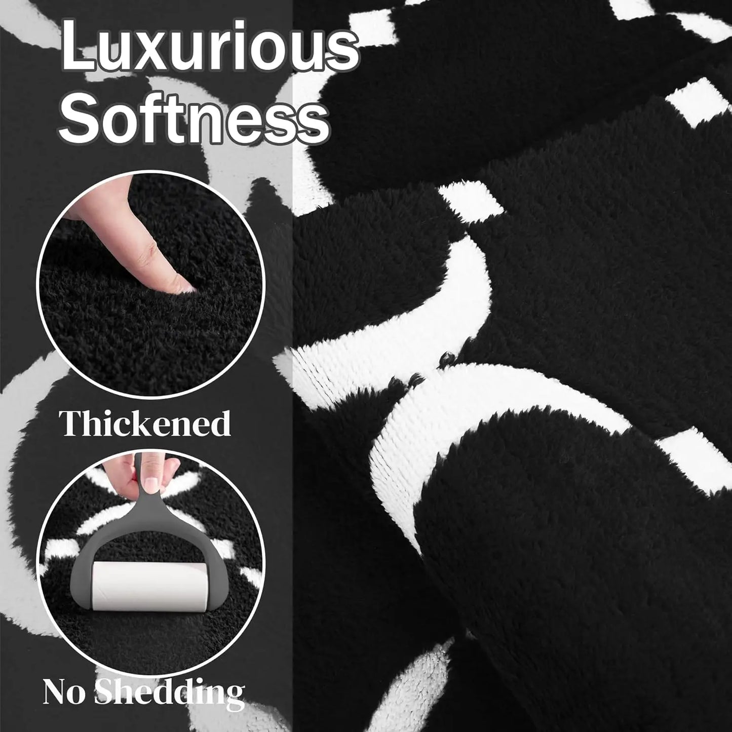 Large Optical Area Rug
