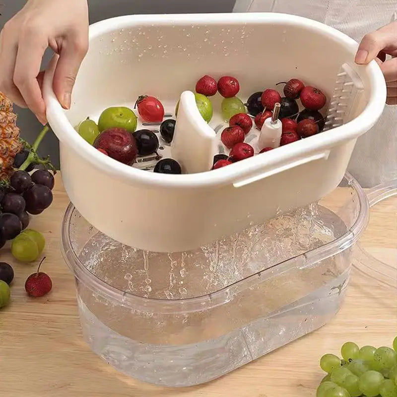 Vegetable Fruit Cleaning Spinner