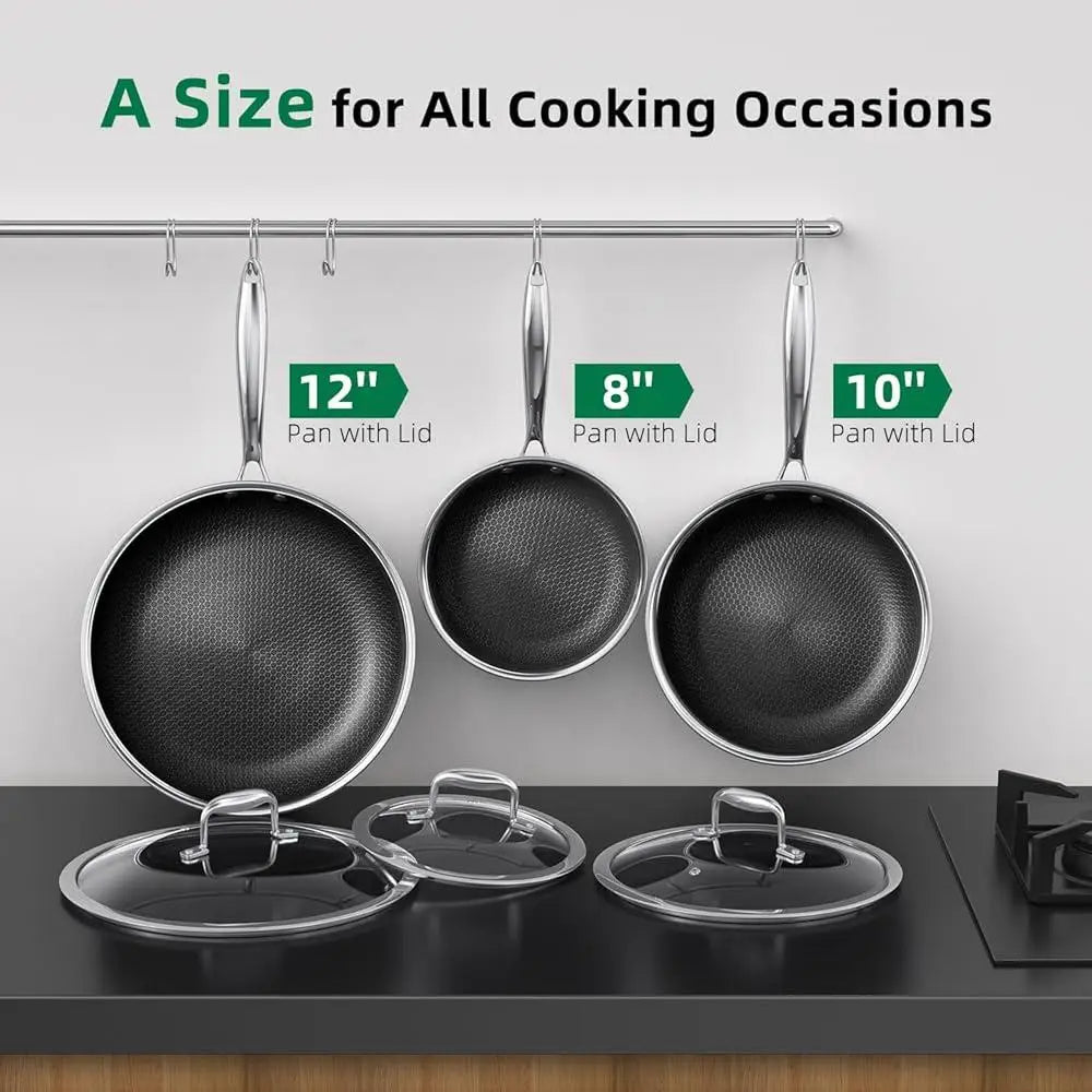 Nonstick Frying Pan Set