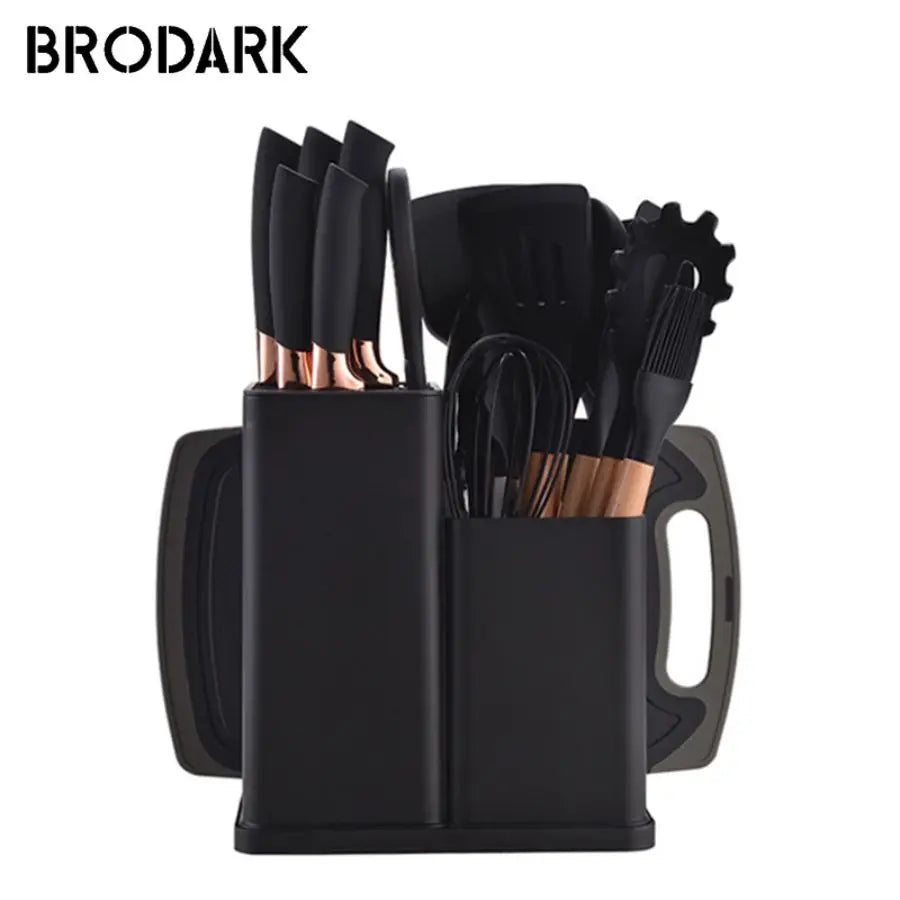 19pcs Silicone Kitchenware Set