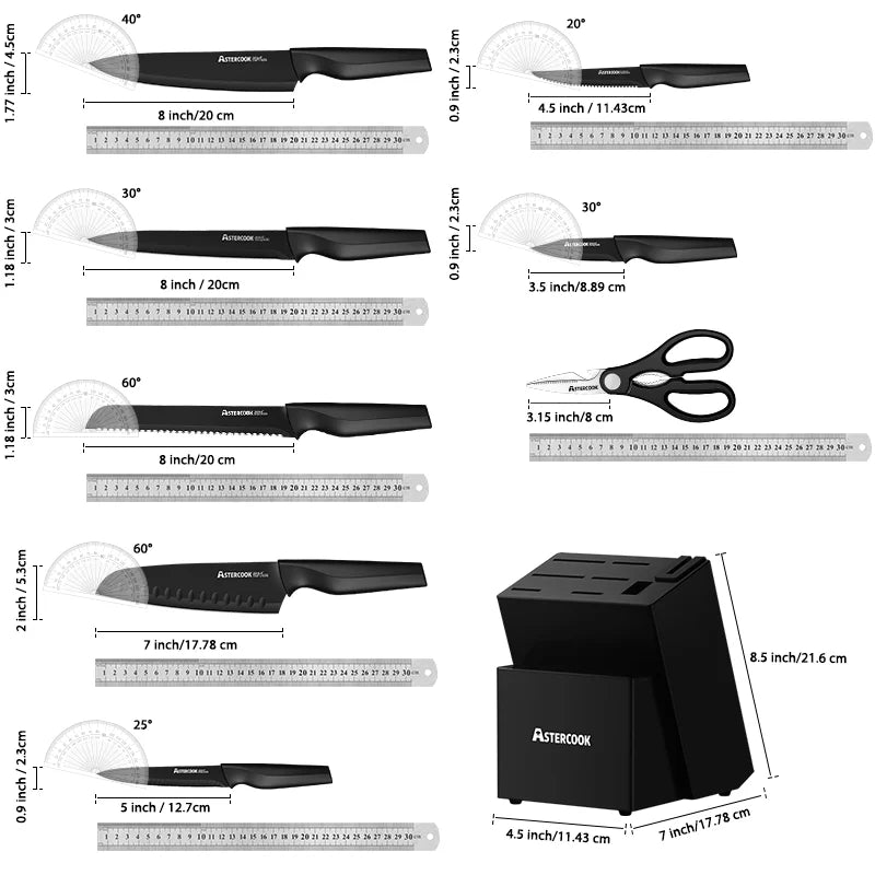 Kitchen Knife Set