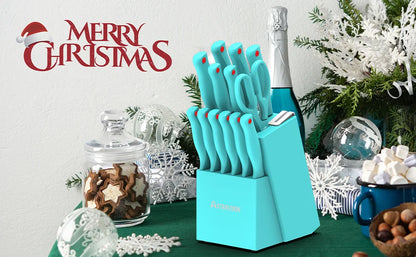 14 Pcs Kitchen Knife Set