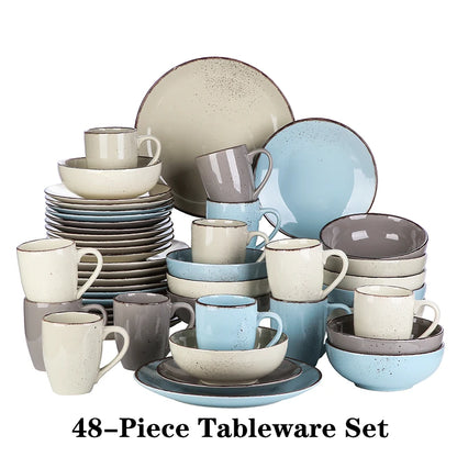 16/32/48-Piece Stoneware Dinner Set