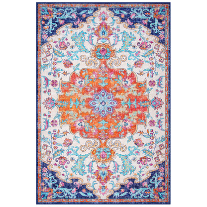 Vintage Floral Area Rug