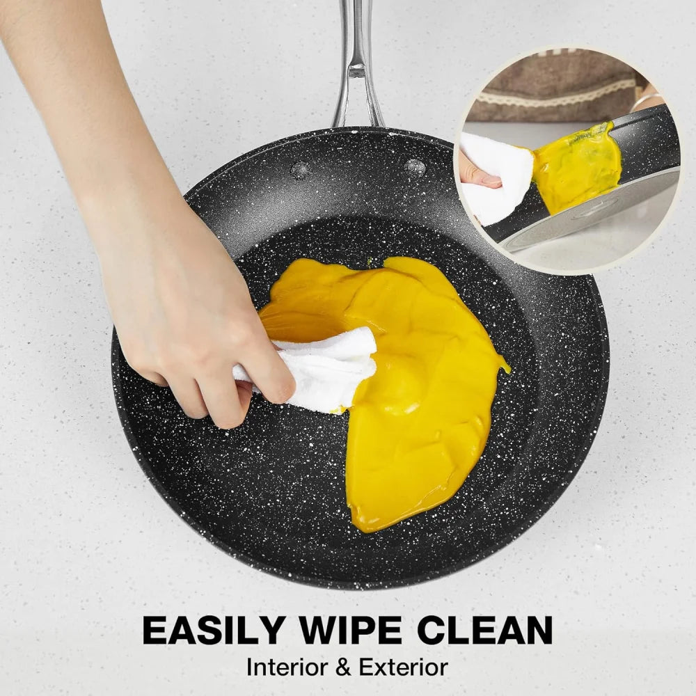 Nonstick Frying Pan with Lid