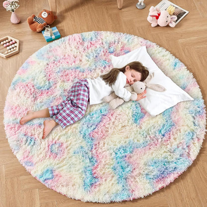 Tie-Dyed Area Rug