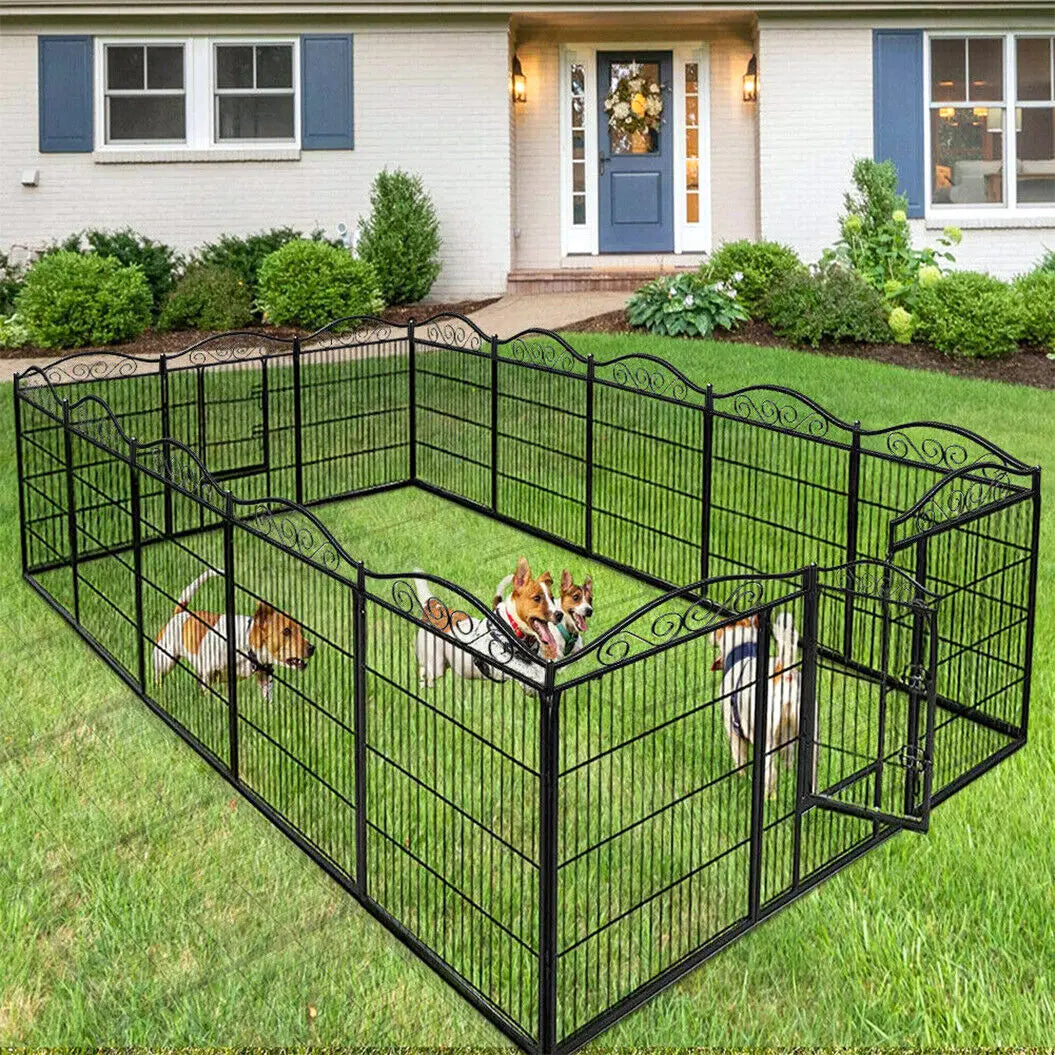 8 Panels Foldable Pet Playpen