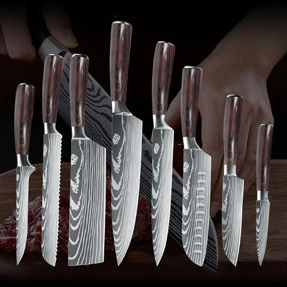 8 pcs. Chef's Knives