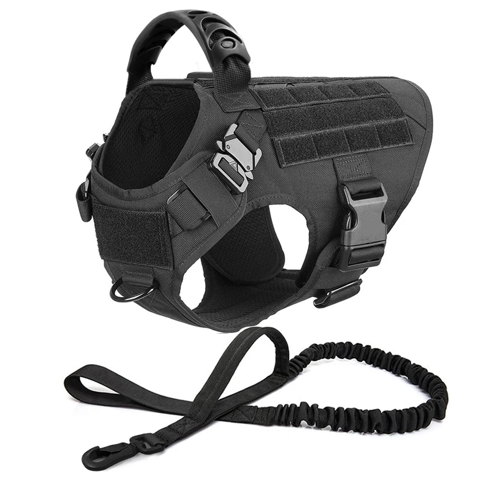 Tactical Dog Harness Leash