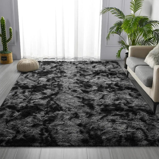 Tie Dye Velvet Rug
