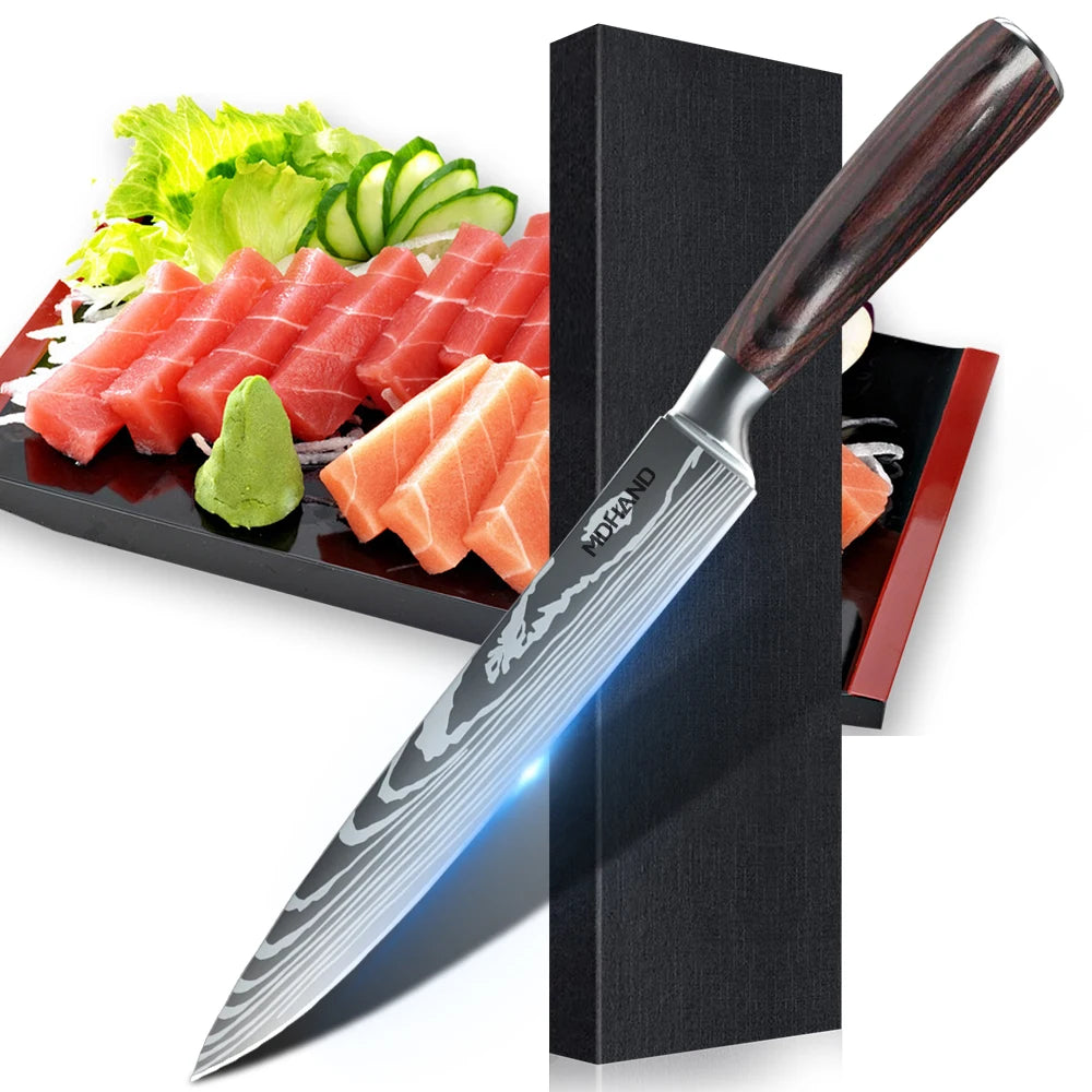 10PCS Chef knife Set