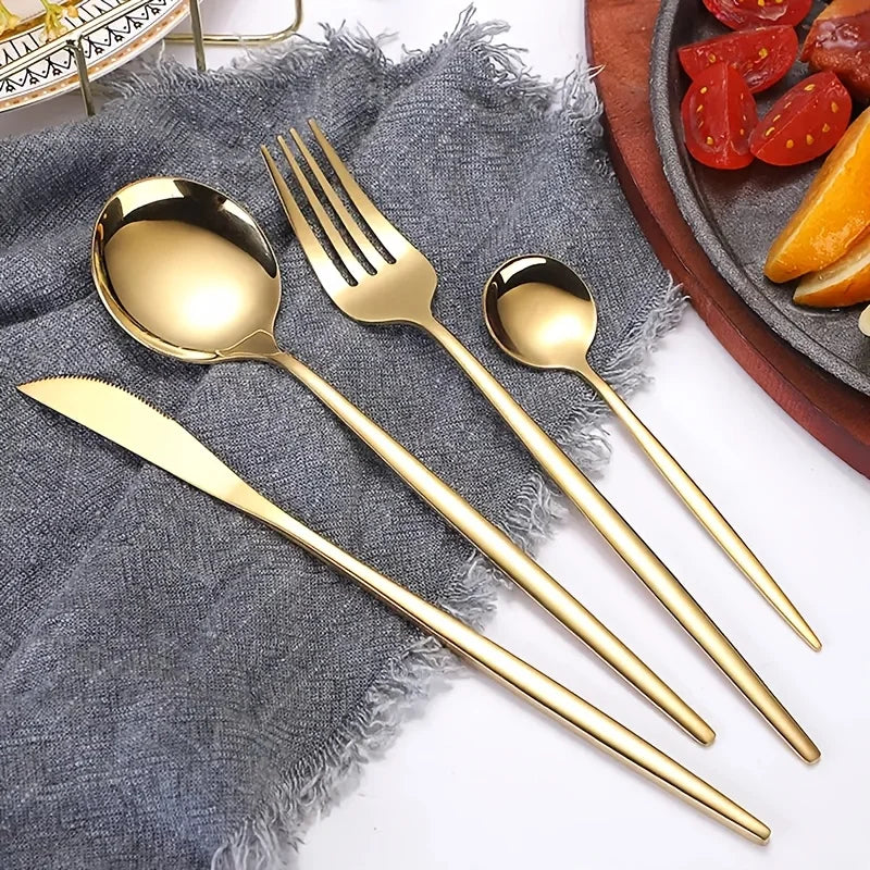 40 Pieces Stainless Steel Cutlery