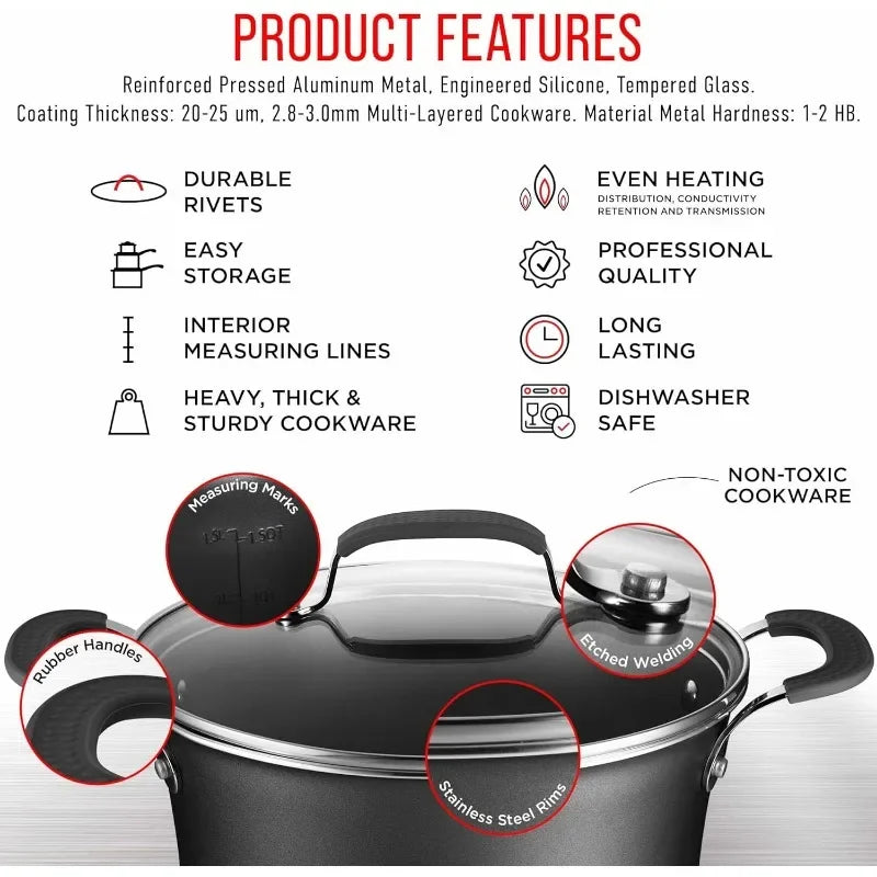 Cookware Set – 23 Piece