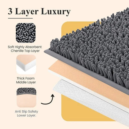 Chenille Bath Mat