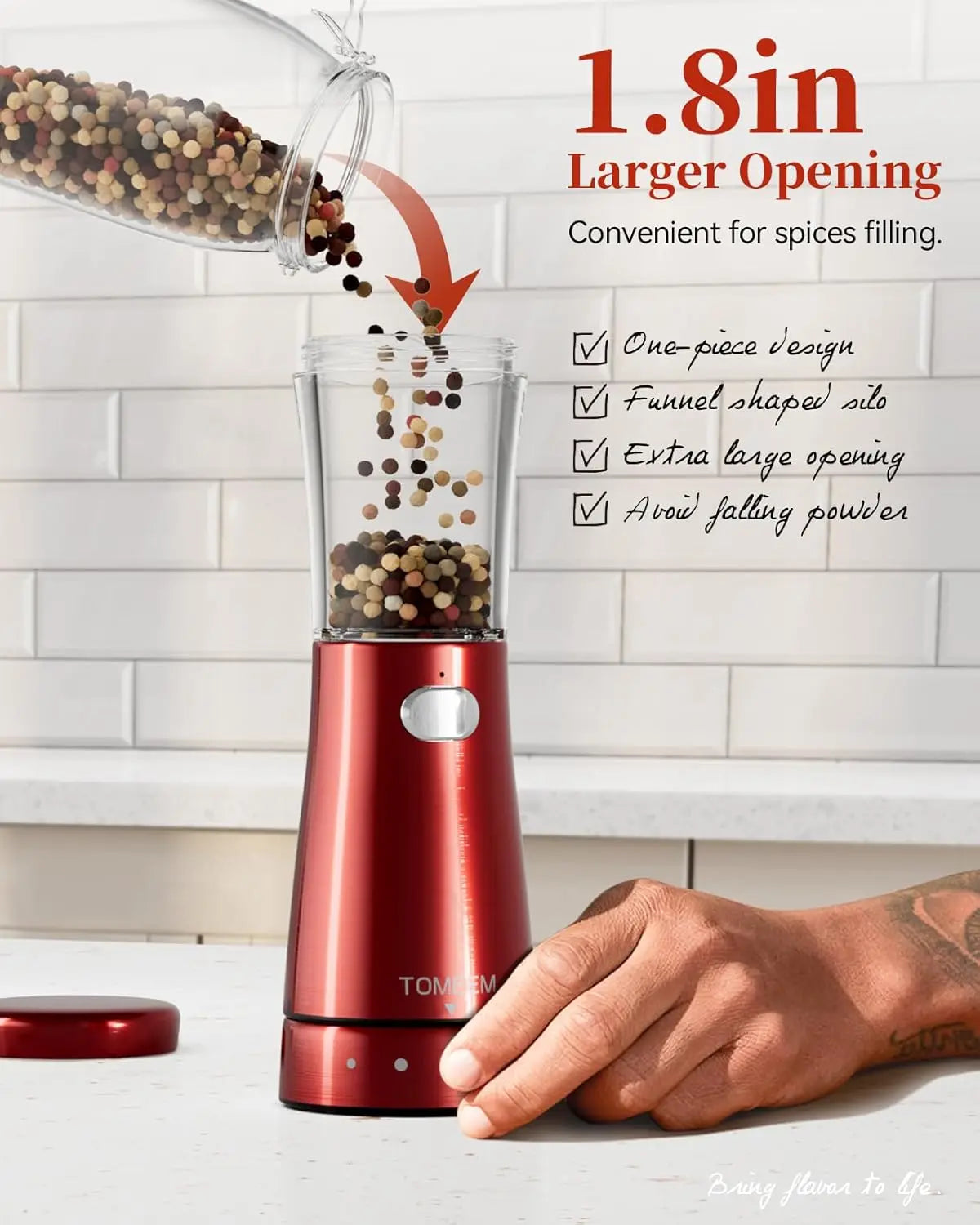 Electric Salt And Pepper Grinder