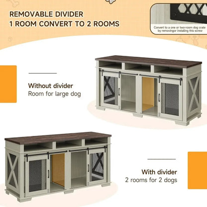 Heavy Duty Dog Kennel Sideboard