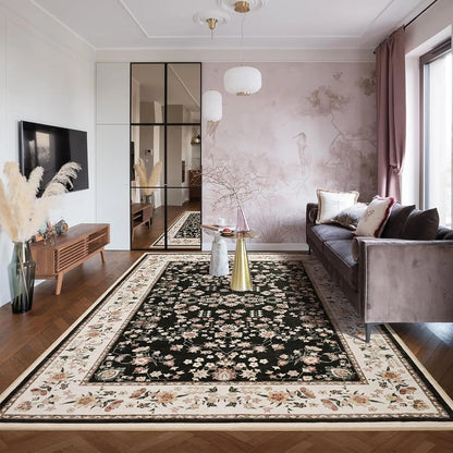 Vintage Floral Area Rug