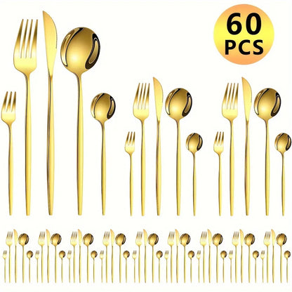 60pcs Stainless Steel