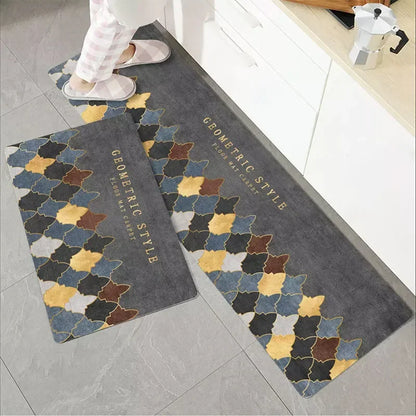 Kitchen Mat Set - Espresso/coffee/tea