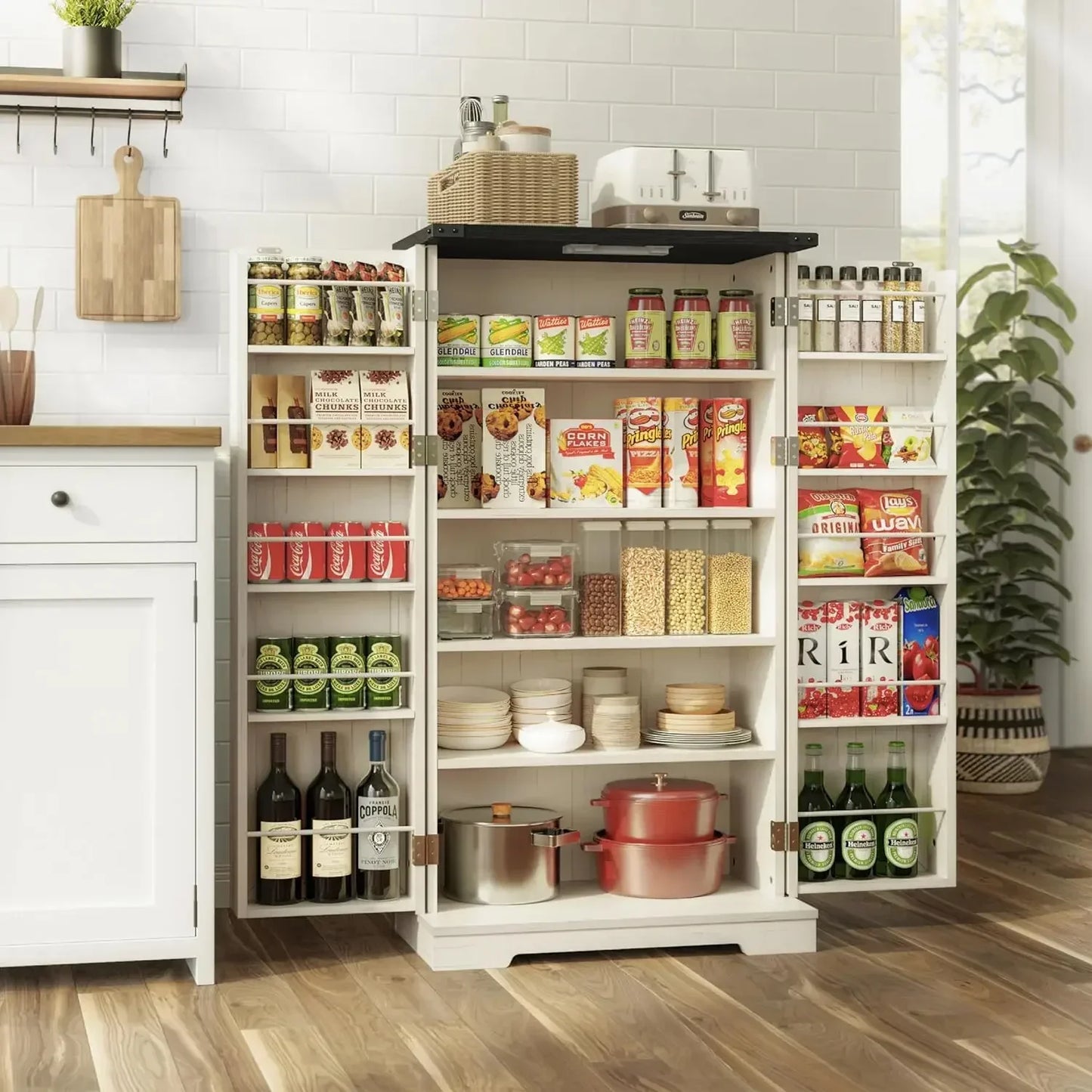 LED Kitchen Pantry Storage