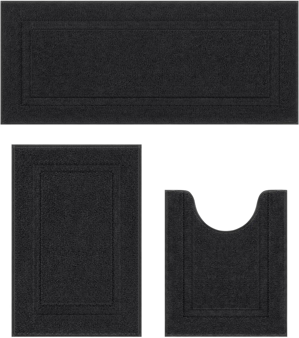 Bathroom Runner Rugs Set