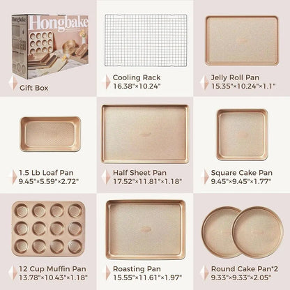 9-Piece Nonstick Bakeware Set