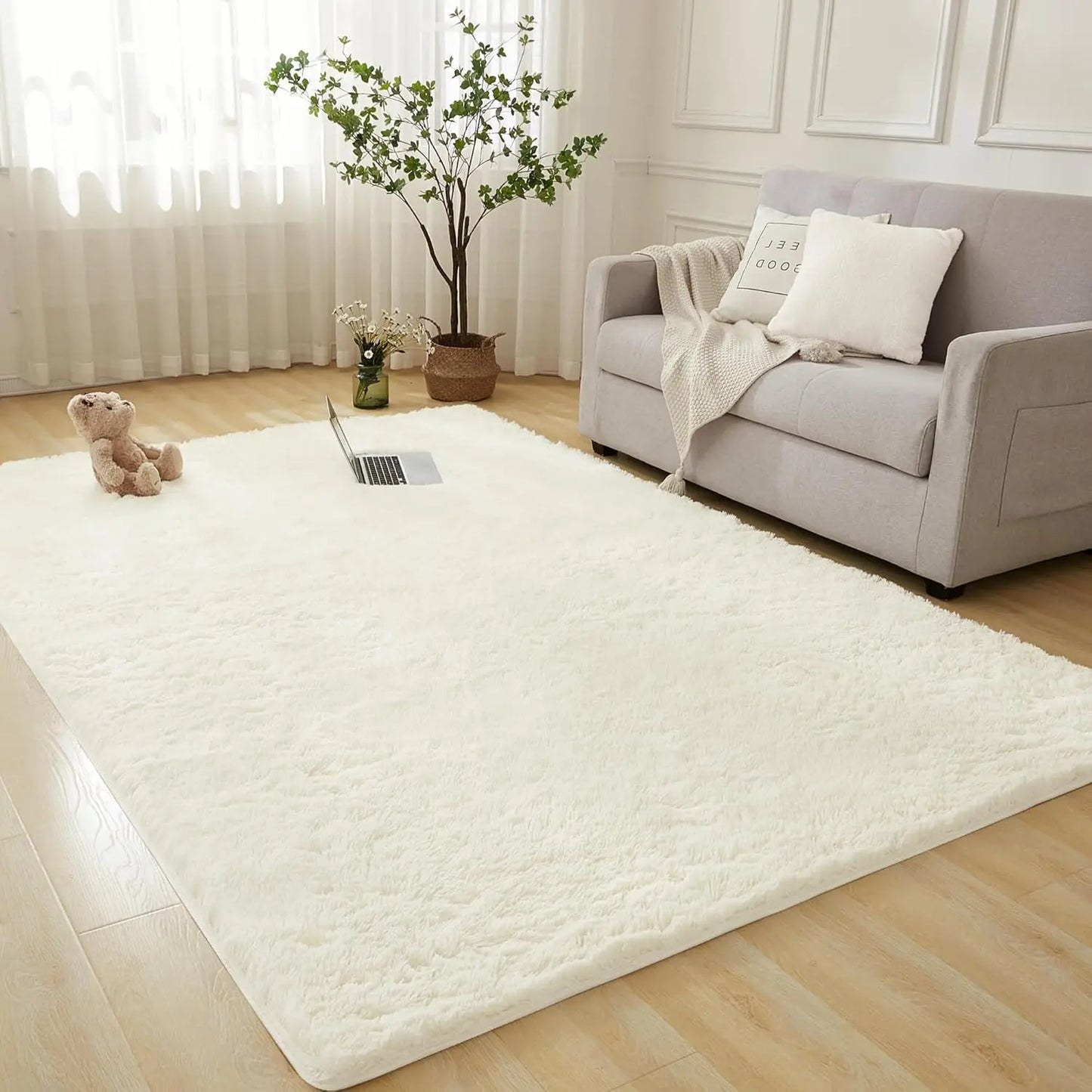 Tie-Dyed Area Rug
