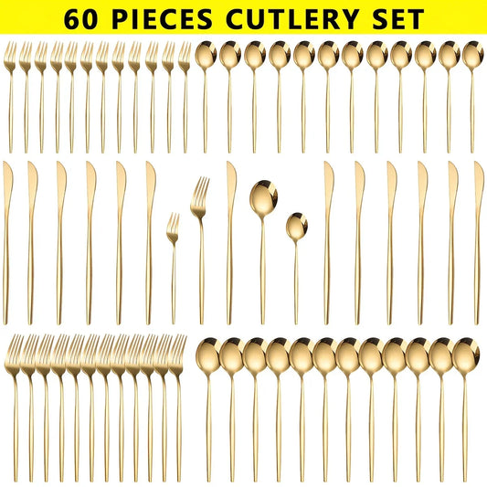 60pcs Stainless Steel