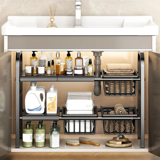 Expandable Under Sink Organizer