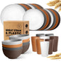 32-Piece Plastic Dinnerware Set