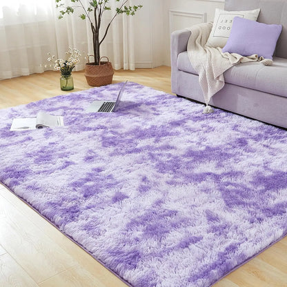 Tie-Dyed Area Rug