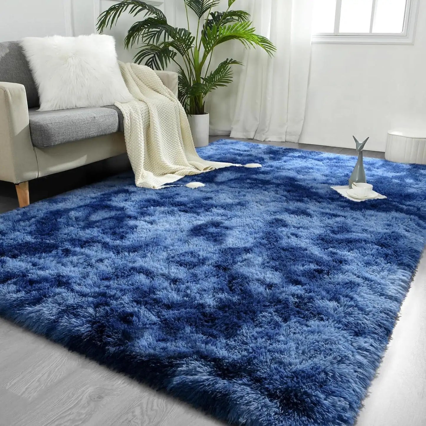 Tie Dye Velvet Rug