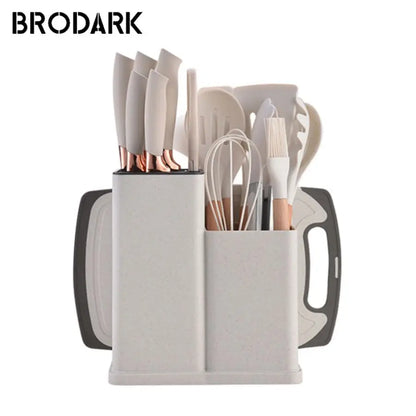 19pcs Silicone Kitchenware Set