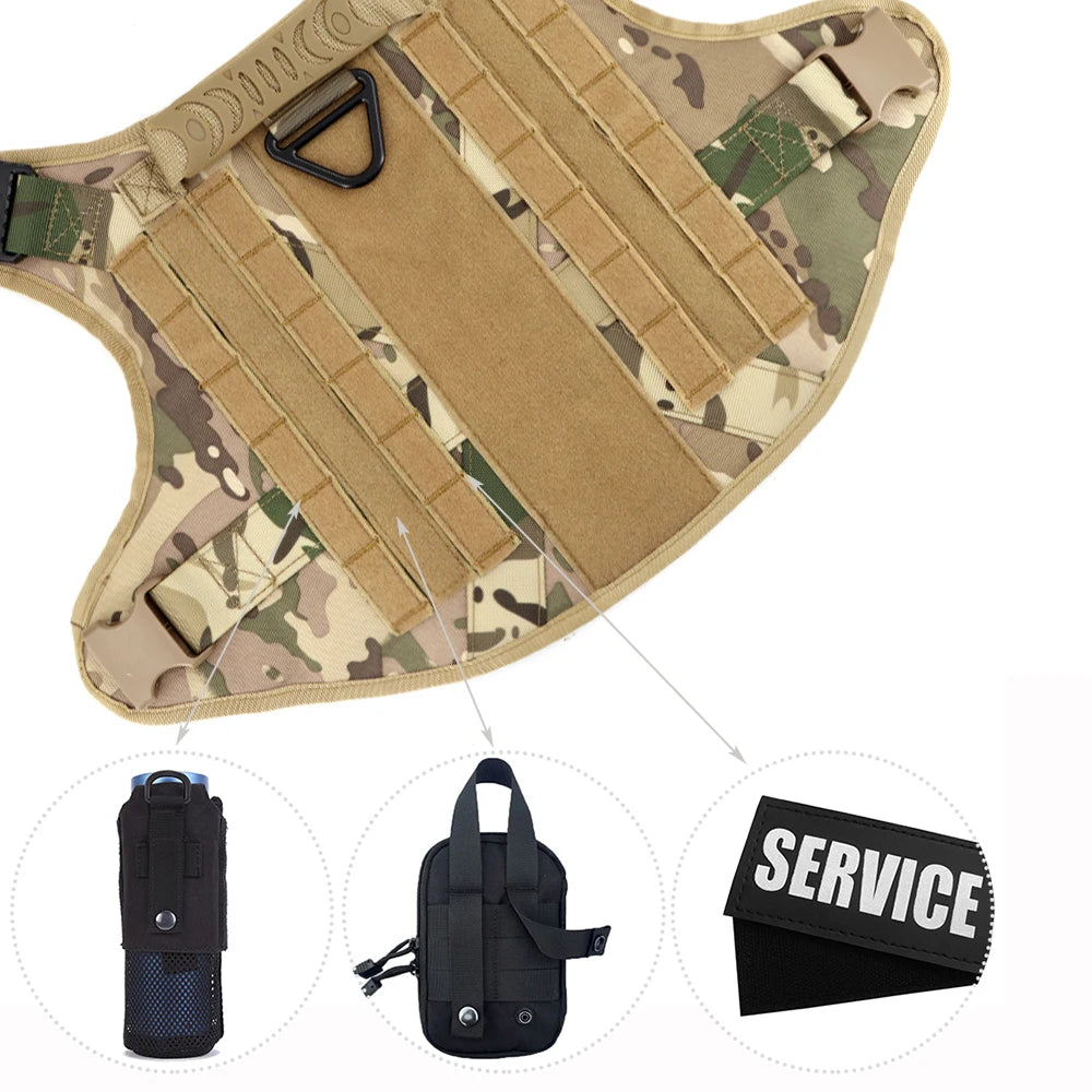 Tactical Dog Harness Leash