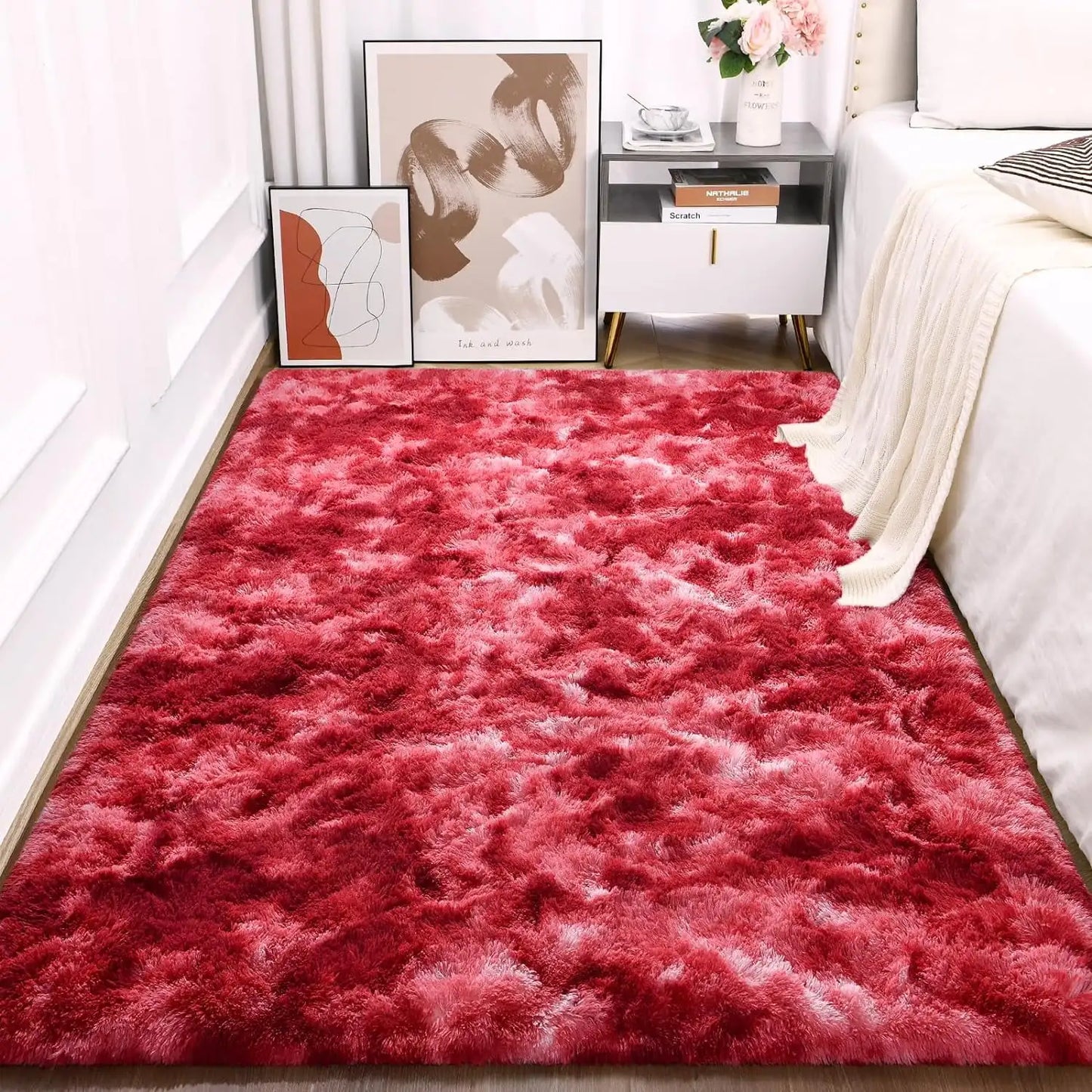 Tie Dye Velvet Rug