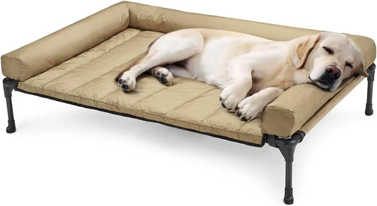 Raised Pet Cot with Breathable Mesh