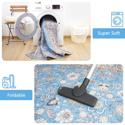 Large Modern Floral Rugs