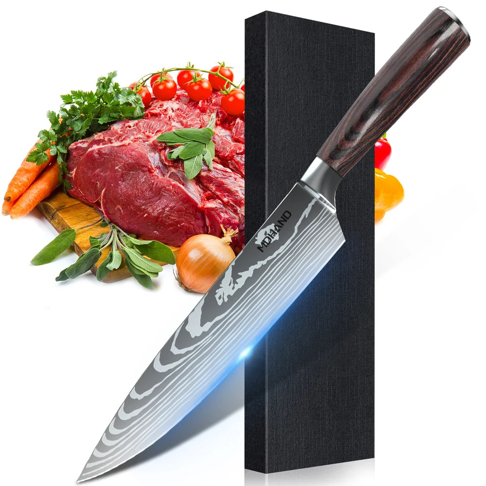 10PCS Chef knife Set