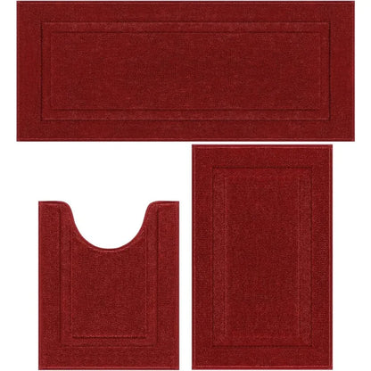 Bathroom Runner Rugs Set