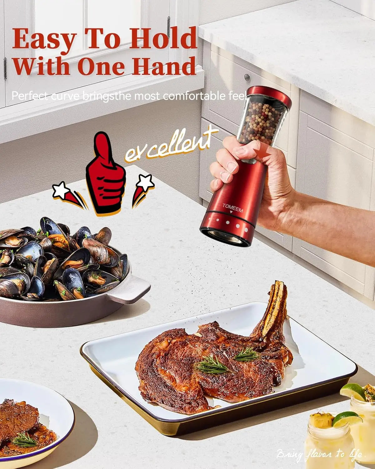 Electric Salt And Pepper Grinder