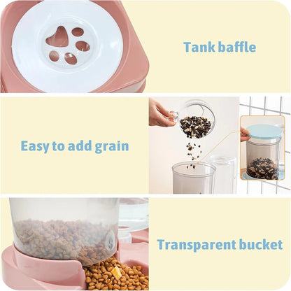Automatic Pet Feeder Water Dispenser