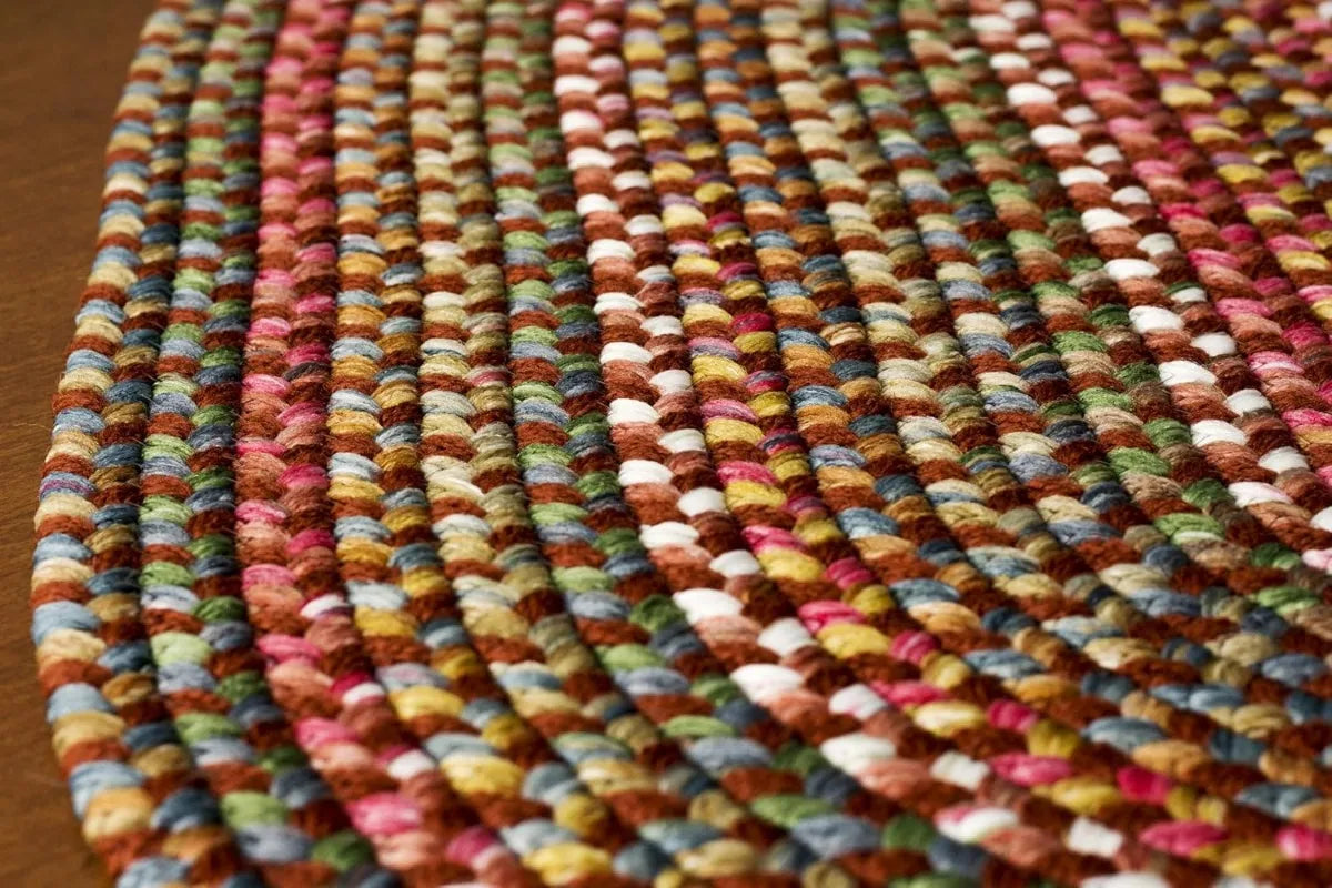 10 x 10 Colorful Braided Rug