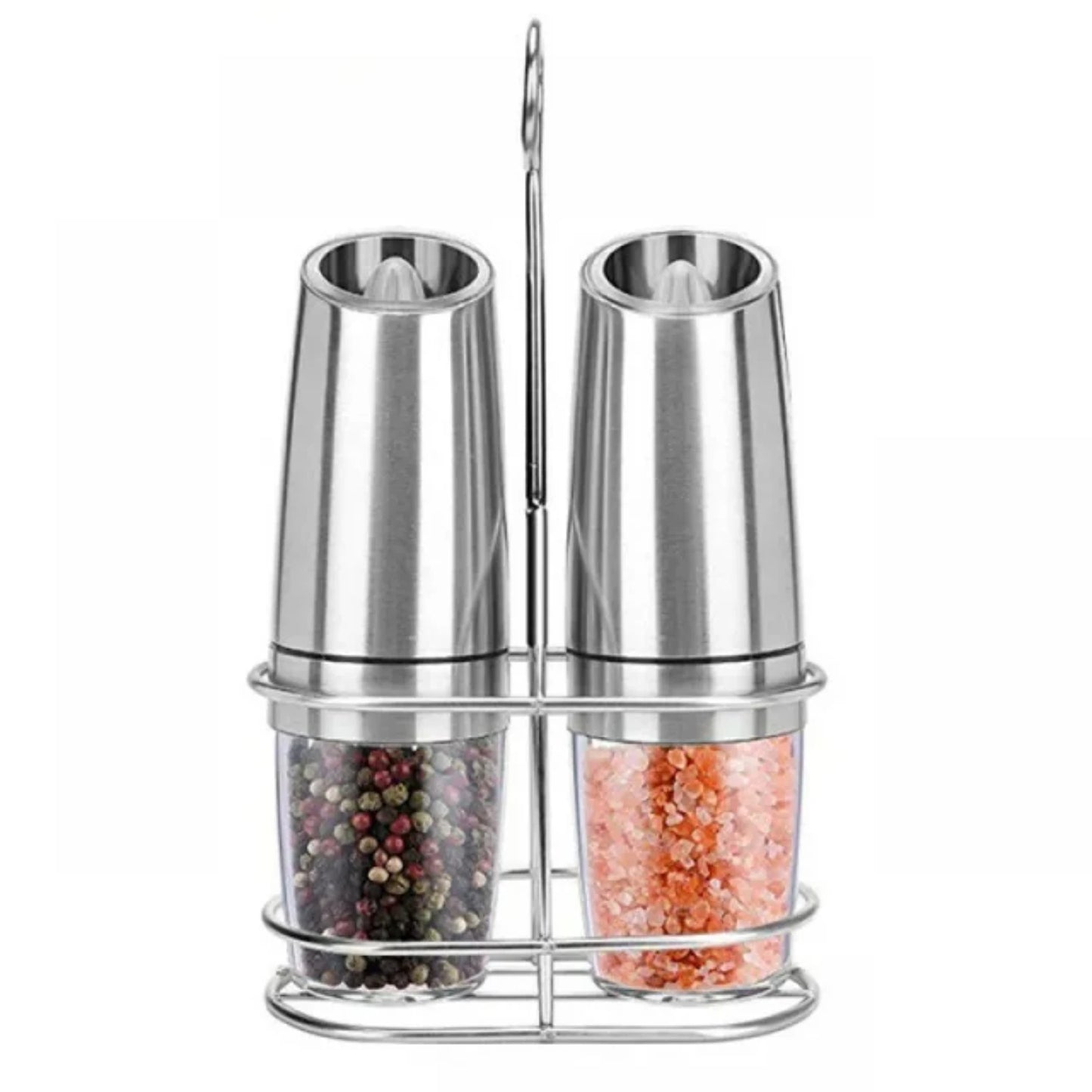 Manual salt and pepper grinder