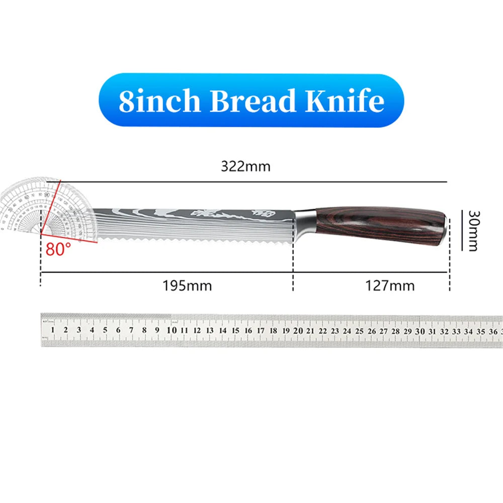 Kitchen Bread Knife