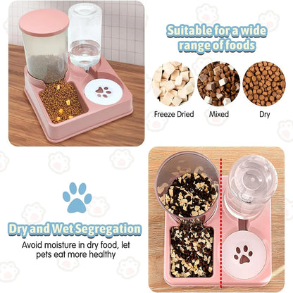 Automatic Pet Feeder Water Dispenser