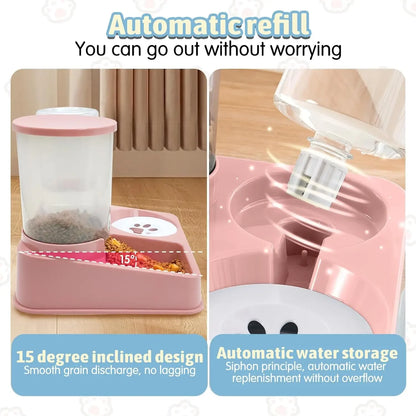 Automatic Pet Feeder Water Dispenser