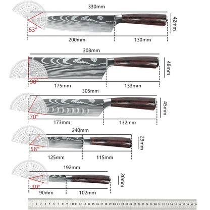 Chef Knives Set